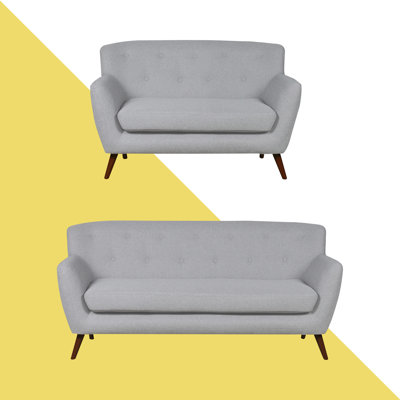 Hashtag Home 2-tlg. Couchgarnitur Caywood | Wayfair.de